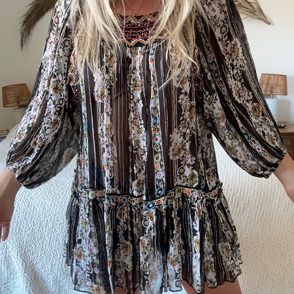 Free People Dance Magic Sheer Tunic